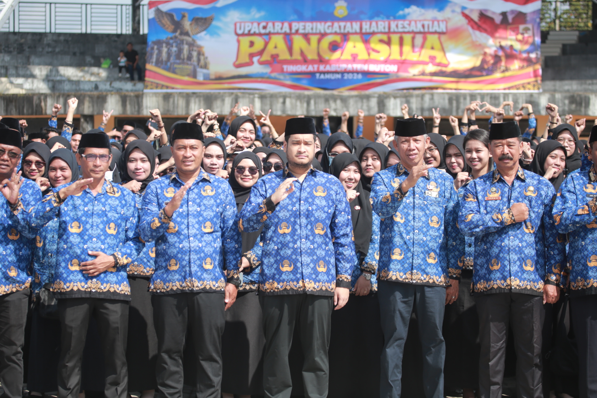 Bupati Pimpin Upacara Hari Kesaktian Pancasila Sekaligus Serahan SK PNS dan Ambil Sumpah Jabatan