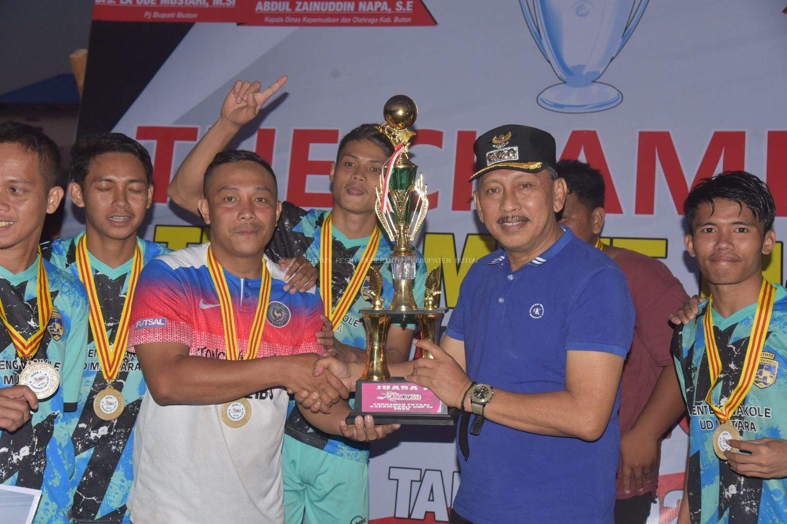 Pj. Bupati Buton Tutup Turmanen Futsal Kabawakole Cup IV