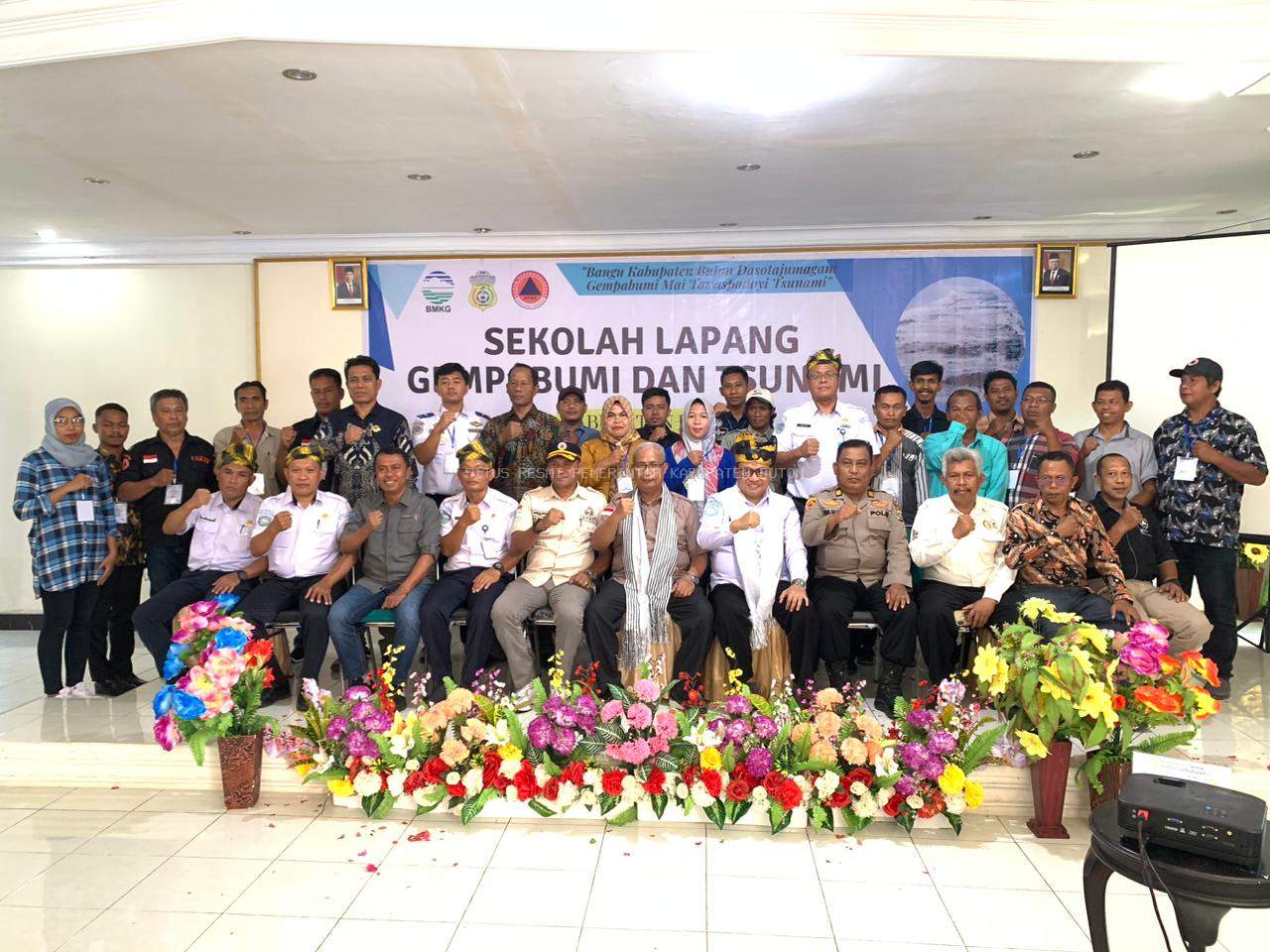 BMKG Gelar Sekolah Lapang Gempabumi dan Tsunami di Buton