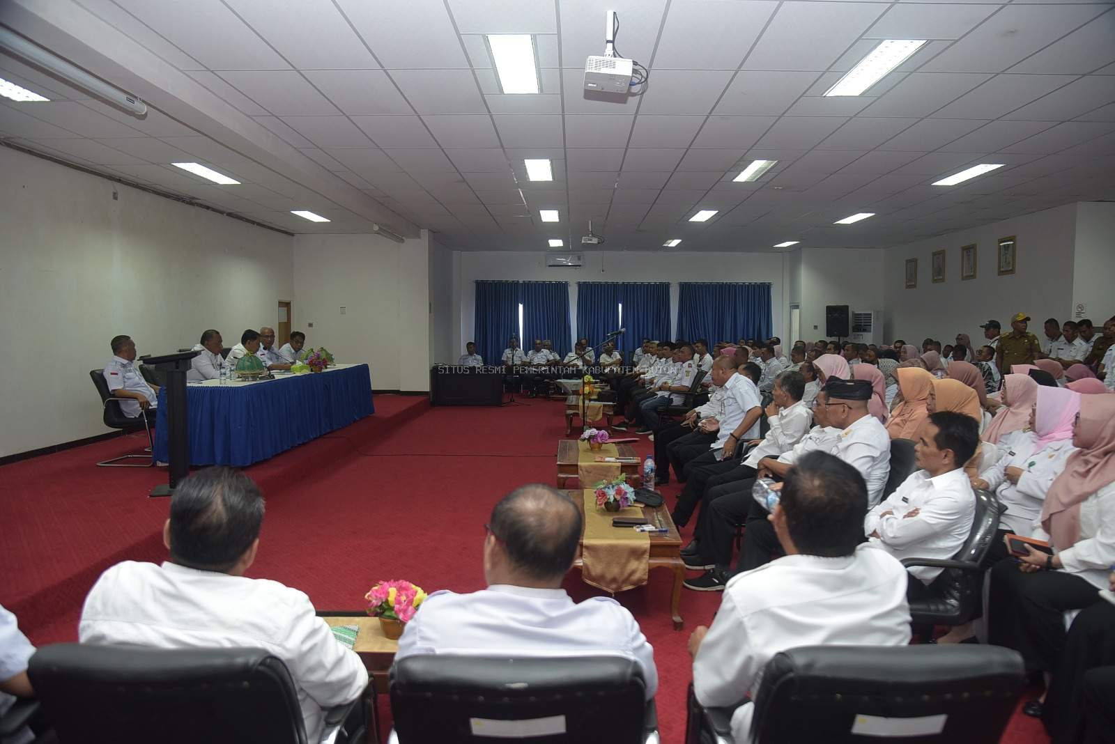 Pj. Bupati Buton Tatap Muka dengan OPD Lingkup Pemkab Buton
