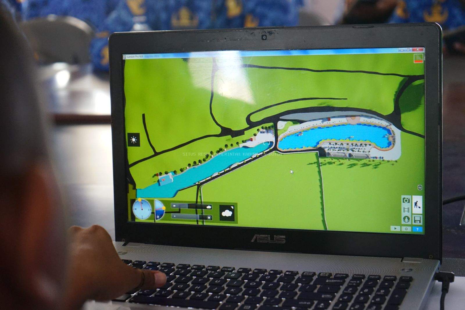 Pemda Buton Akan Tata Ulang Kawasan Wisata Kali Biru