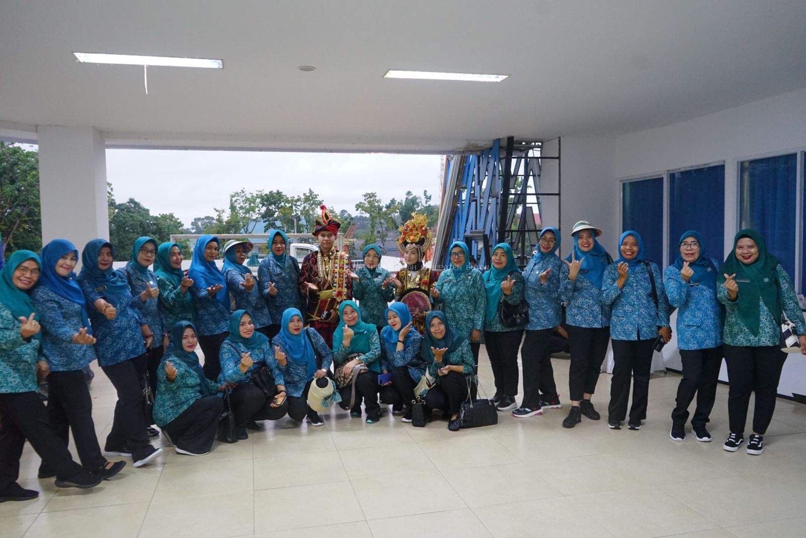 TP PKK Buton Ikut Jambore PKK Tingkat Provinsi Sultra