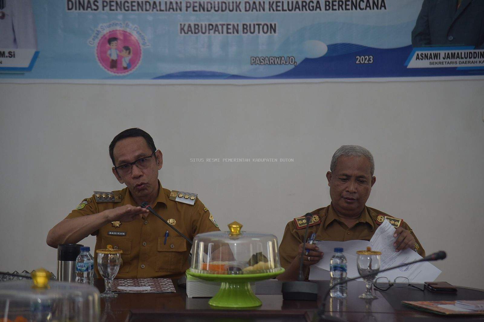 Pj. Bupati Buton Pimpin Evaluasi Stunting, Sampaikan Terima Kasih pada TPPS