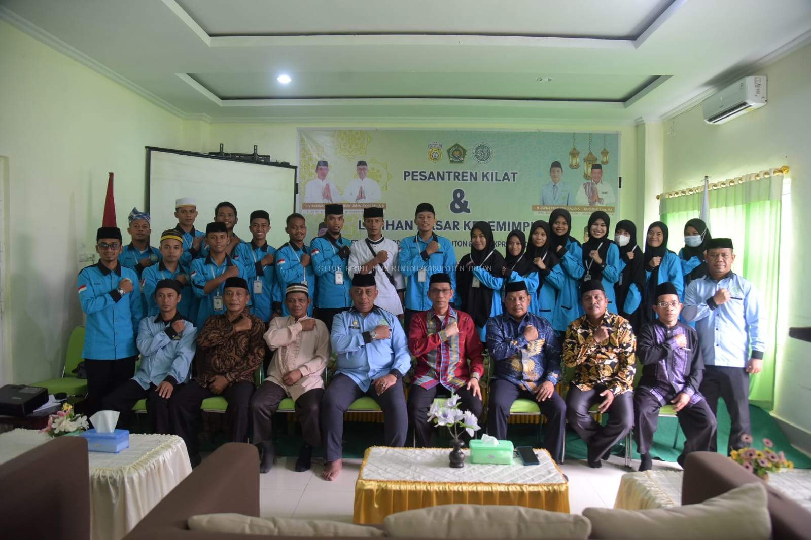 PJ. Bupati Buton Buka Pesantren Kilat dan LDK BKPRMI