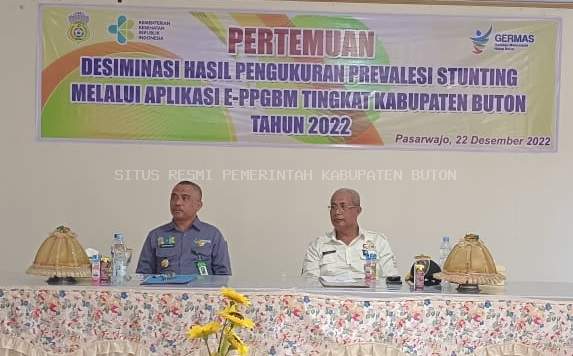 TPPS Buton Gelar Diseminasi Hasil Pengukuran Stunting