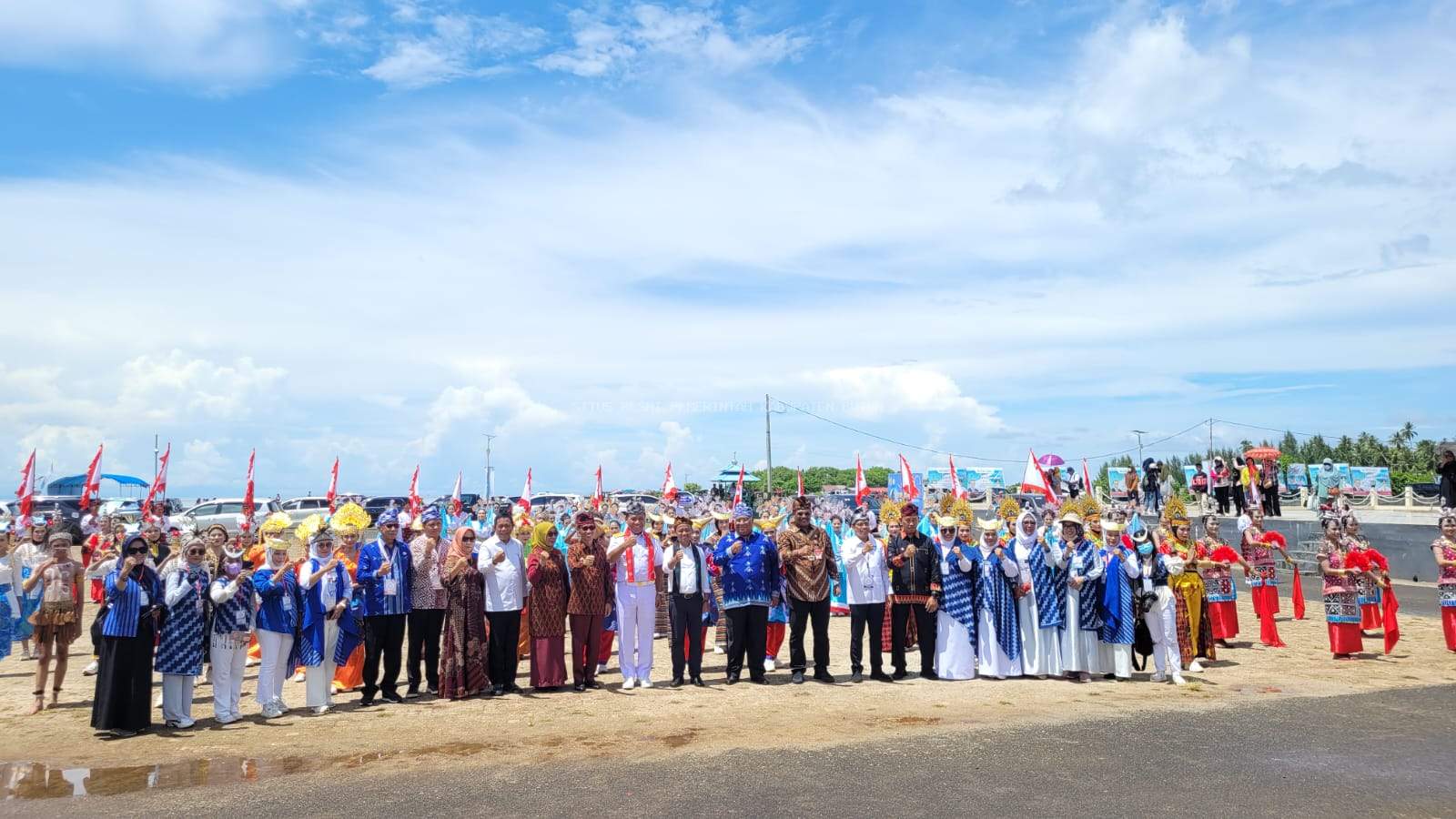Pj. Bupati Buton Hadiri Puncak Hari Nusantara di Wakatobi