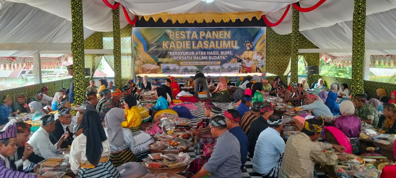 Pesta Panen Lasalimu, Pemkab Buton dan TNI Polri Kalaborasi dalam Budaya