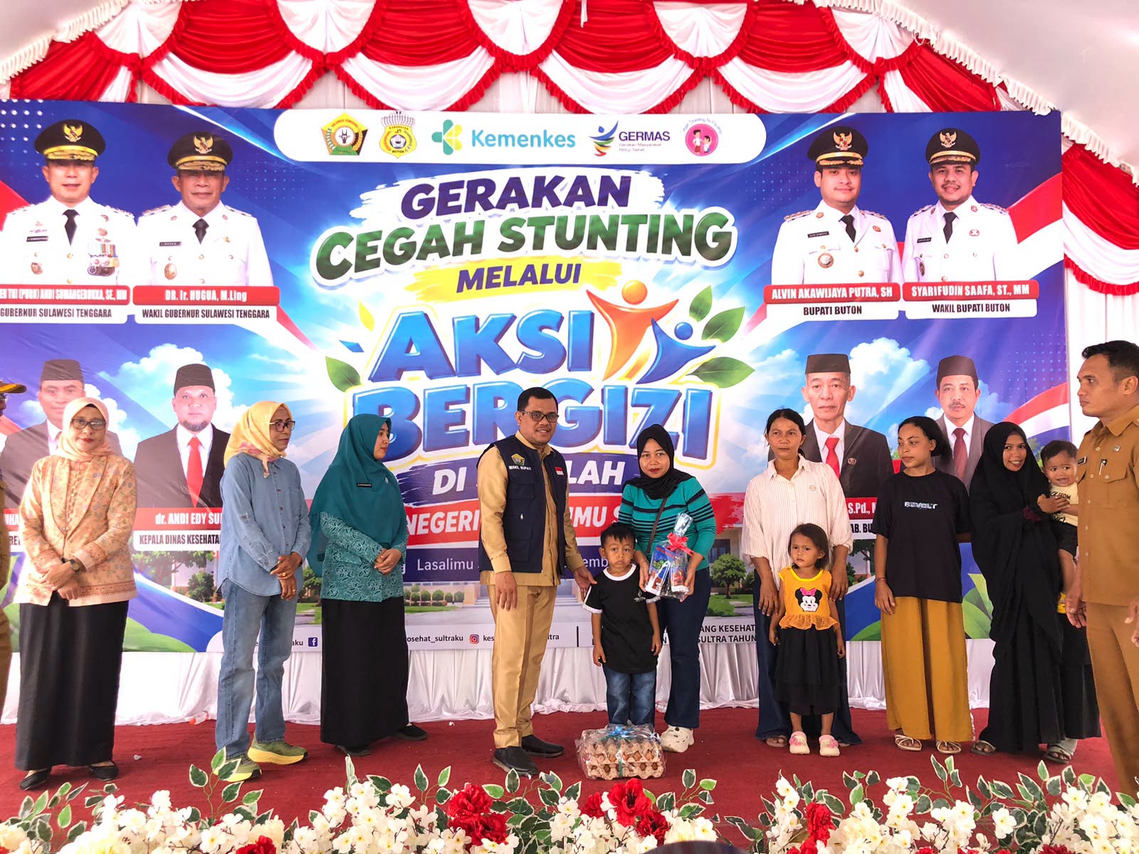 Aksi Bergizi dan Cek Kesehatan Gratis Sasar Remaja Putri di SMAN 12 Buton